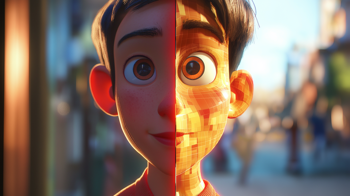 Pixels to Pixar: Using AI to Transform Photos into Cartoon Art and 3D Animation